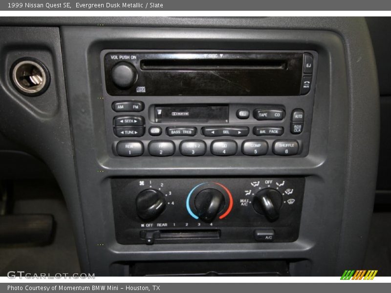 Controls of 1999 Quest SE