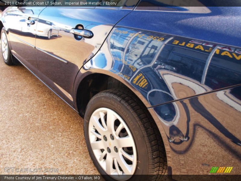 Imperial Blue Metallic / Ebony 2010 Chevrolet Cobalt LT Sedan