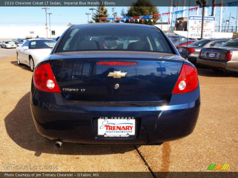 Imperial Blue Metallic / Ebony 2010 Chevrolet Cobalt LT Sedan
