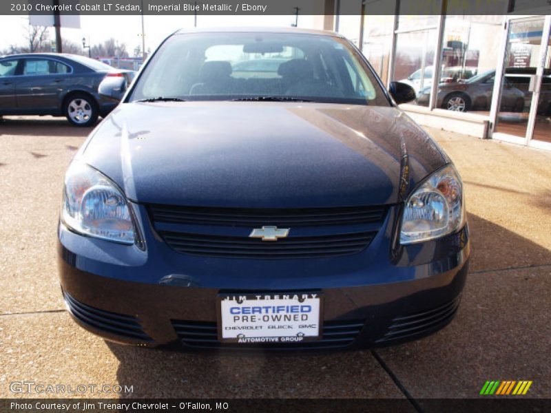 Imperial Blue Metallic / Ebony 2010 Chevrolet Cobalt LT Sedan