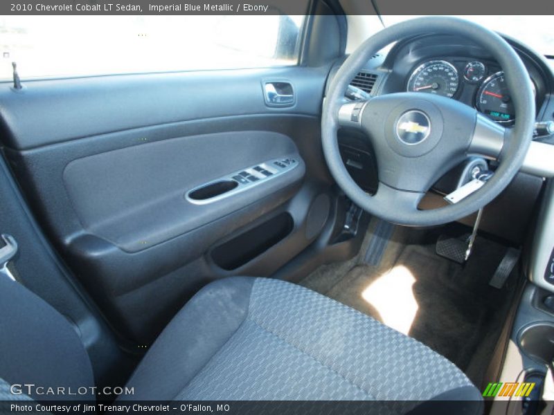Imperial Blue Metallic / Ebony 2010 Chevrolet Cobalt LT Sedan