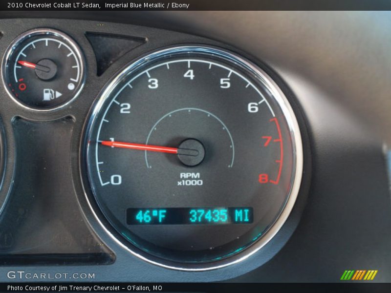 Imperial Blue Metallic / Ebony 2010 Chevrolet Cobalt LT Sedan