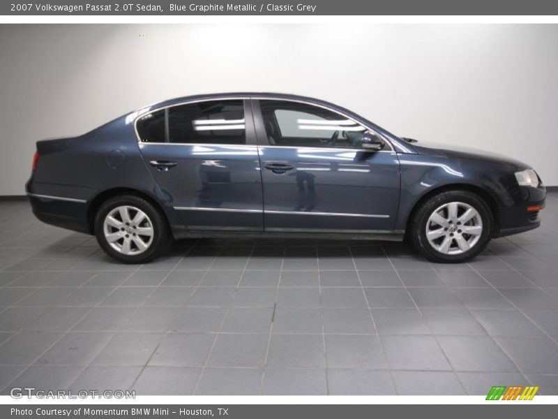 Blue Graphite Metallic / Classic Grey 2007 Volkswagen Passat 2.0T Sedan