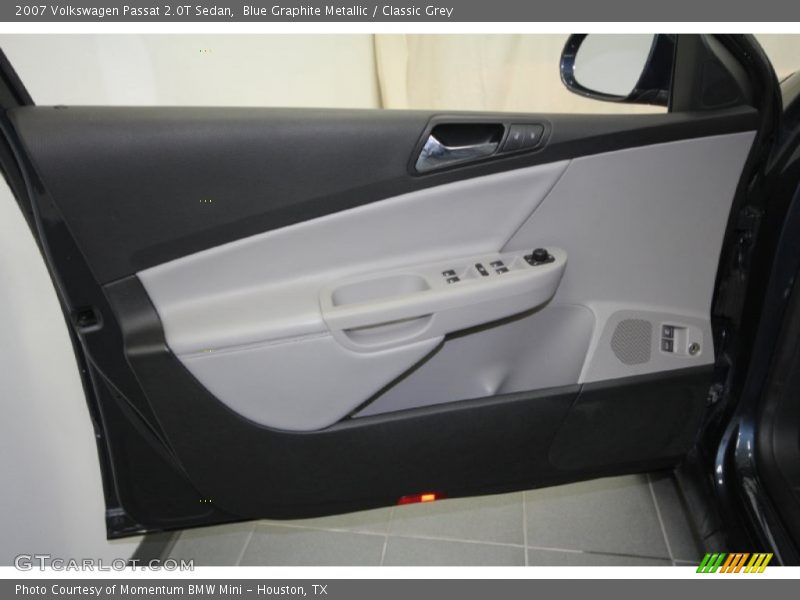 Blue Graphite Metallic / Classic Grey 2007 Volkswagen Passat 2.0T Sedan
