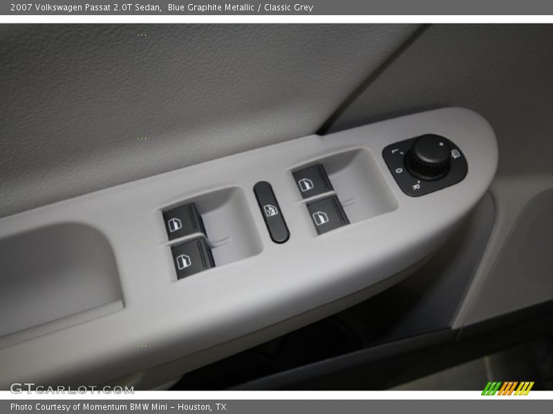 Blue Graphite Metallic / Classic Grey 2007 Volkswagen Passat 2.0T Sedan