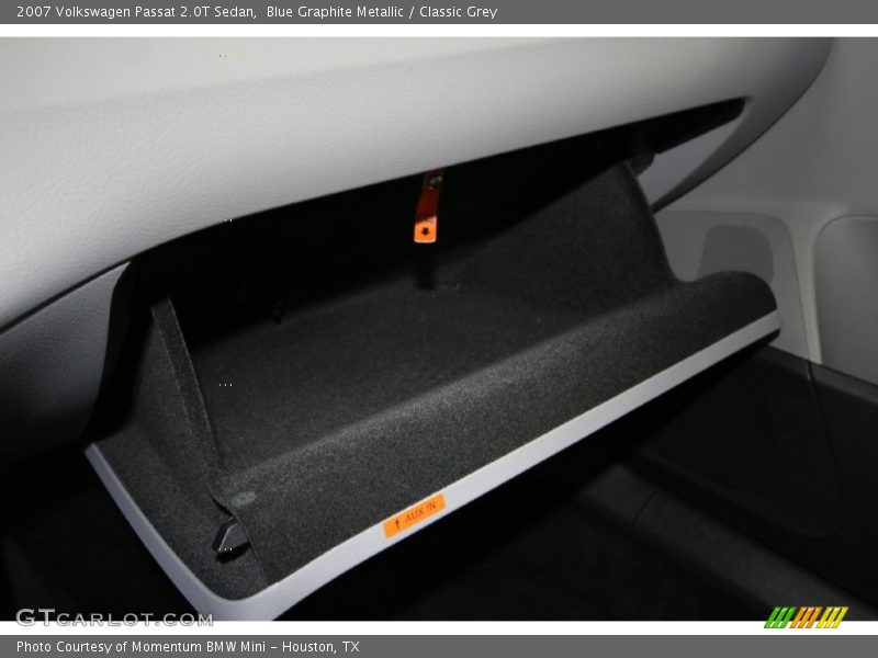 Blue Graphite Metallic / Classic Grey 2007 Volkswagen Passat 2.0T Sedan