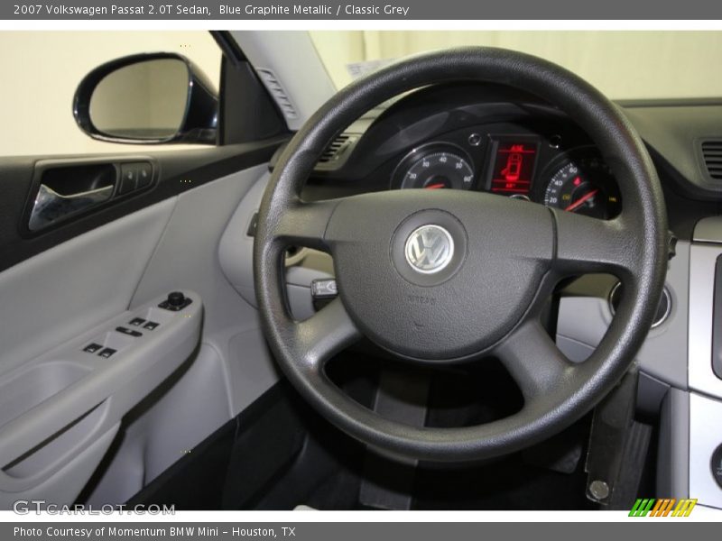 Blue Graphite Metallic / Classic Grey 2007 Volkswagen Passat 2.0T Sedan