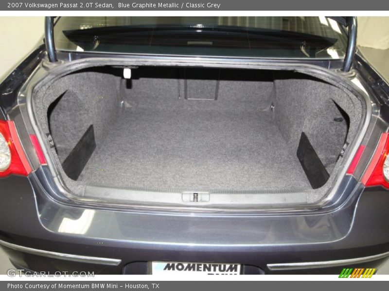 Blue Graphite Metallic / Classic Grey 2007 Volkswagen Passat 2.0T Sedan