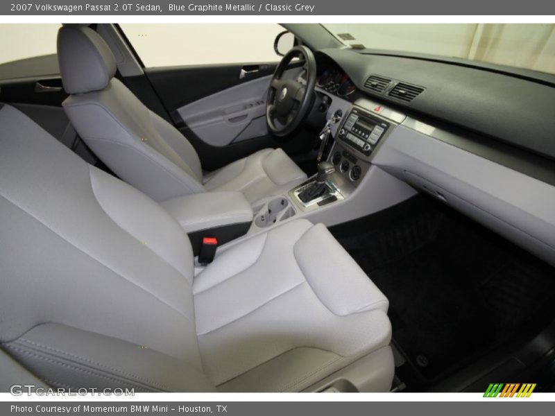 Blue Graphite Metallic / Classic Grey 2007 Volkswagen Passat 2.0T Sedan