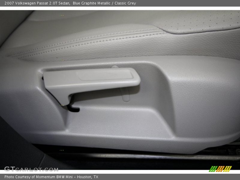 Blue Graphite Metallic / Classic Grey 2007 Volkswagen Passat 2.0T Sedan