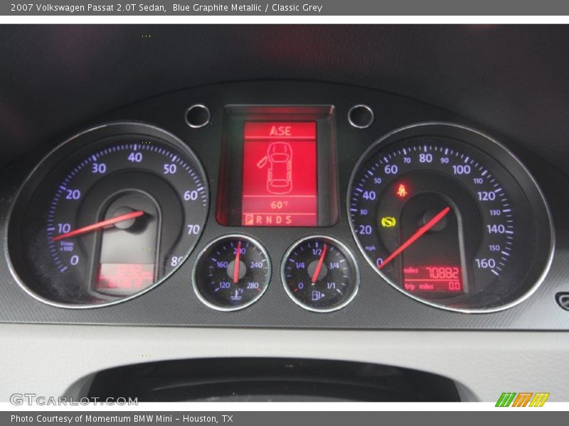 Blue Graphite Metallic / Classic Grey 2007 Volkswagen Passat 2.0T Sedan