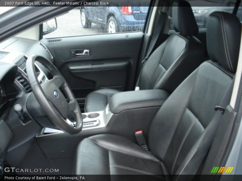 Pewter Metallic / Charcoal Black 2007 Ford Edge SEL AWD