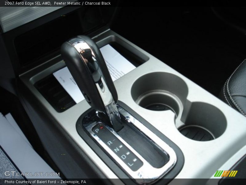 Pewter Metallic / Charcoal Black 2007 Ford Edge SEL AWD