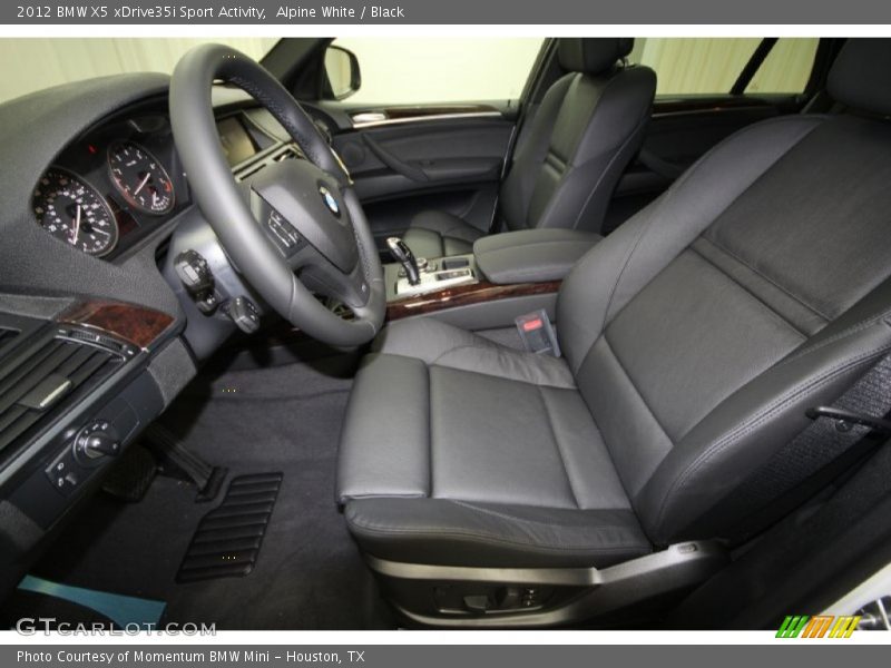 Alpine White / Black 2012 BMW X5 xDrive35i Sport Activity