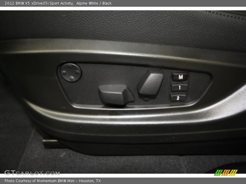 Alpine White / Black 2012 BMW X5 xDrive35i Sport Activity