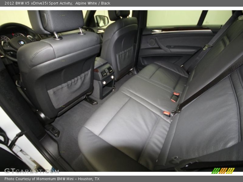 Alpine White / Black 2012 BMW X5 xDrive35i Sport Activity