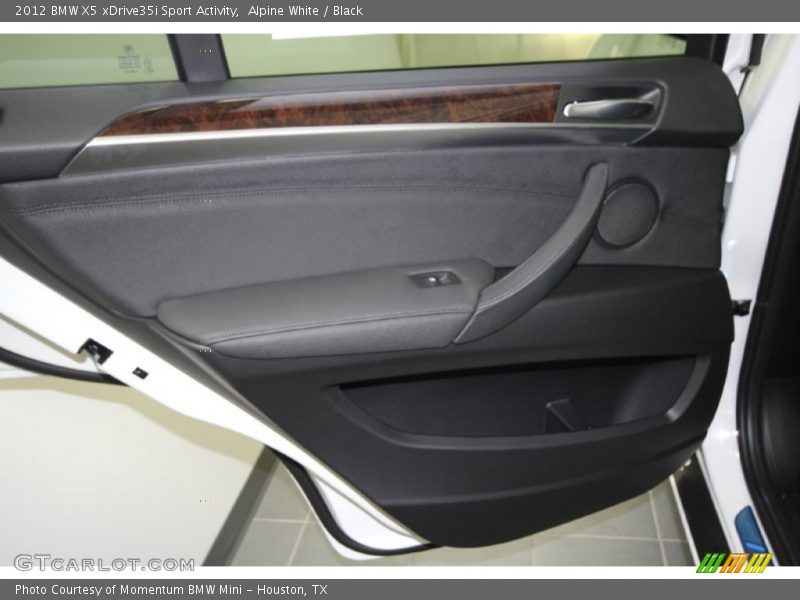 Alpine White / Black 2012 BMW X5 xDrive35i Sport Activity