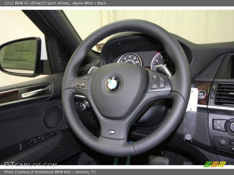 Alpine White / Black 2012 BMW X5 xDrive35i Sport Activity