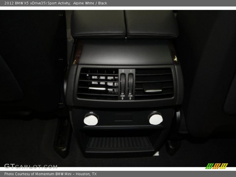 Alpine White / Black 2012 BMW X5 xDrive35i Sport Activity
