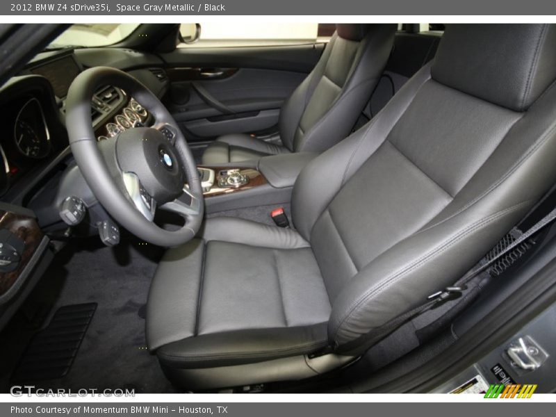 Space Gray Metallic / Black 2012 BMW Z4 sDrive35i
