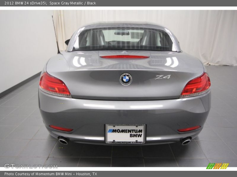 Space Gray Metallic / Black 2012 BMW Z4 sDrive35i