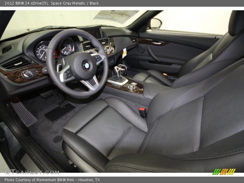 Space Gray Metallic / Black 2012 BMW Z4 sDrive35i