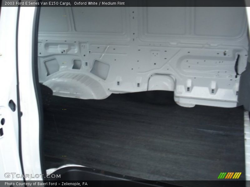 Oxford White / Medium Flint 2003 Ford E Series Van E150 Cargo