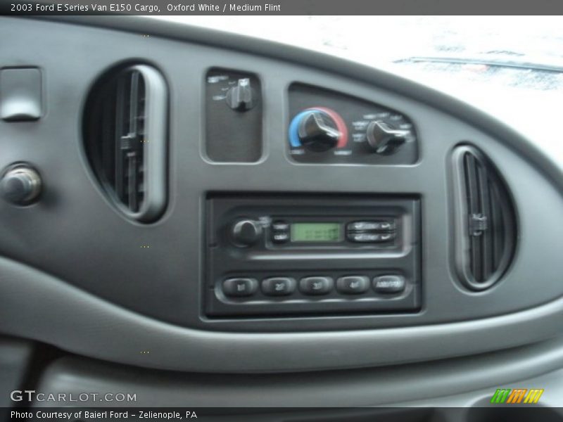 Oxford White / Medium Flint 2003 Ford E Series Van E150 Cargo