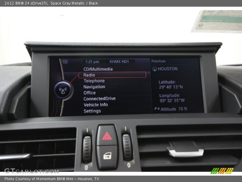 Space Gray Metallic / Black 2012 BMW Z4 sDrive35i