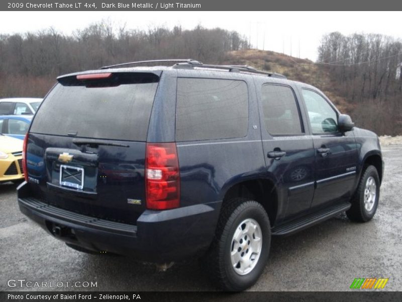 Dark Blue Metallic / Light Titanium 2009 Chevrolet Tahoe LT 4x4