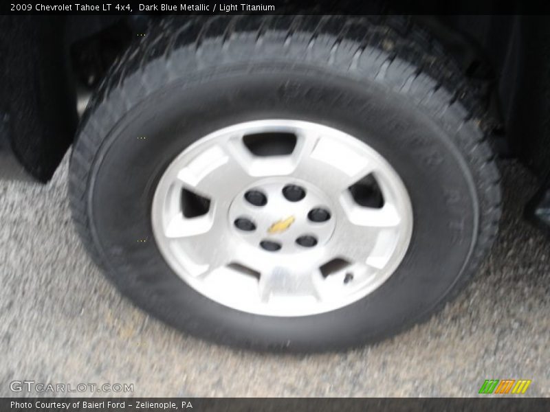 Dark Blue Metallic / Light Titanium 2009 Chevrolet Tahoe LT 4x4