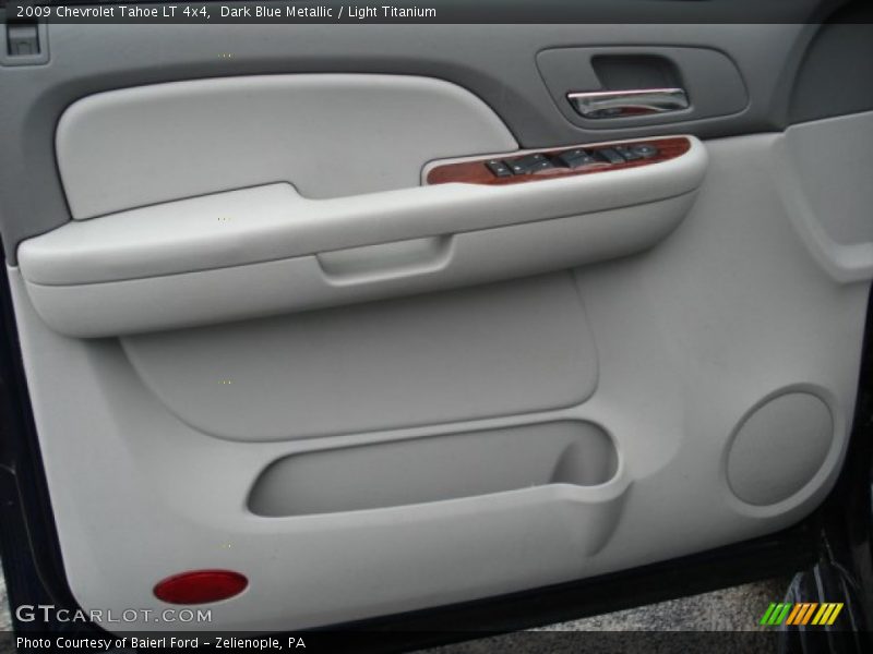 Dark Blue Metallic / Light Titanium 2009 Chevrolet Tahoe LT 4x4
