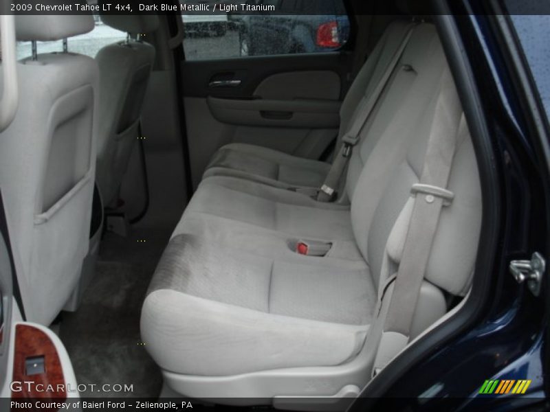 Dark Blue Metallic / Light Titanium 2009 Chevrolet Tahoe LT 4x4