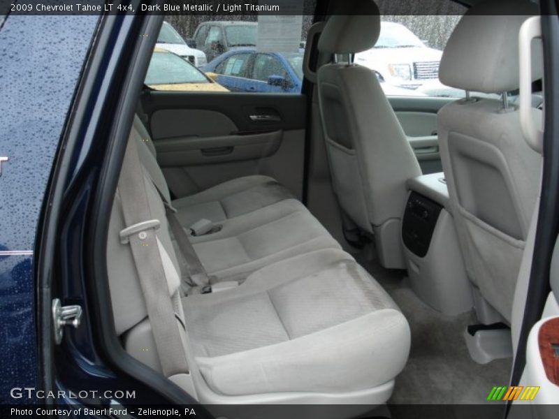 Dark Blue Metallic / Light Titanium 2009 Chevrolet Tahoe LT 4x4