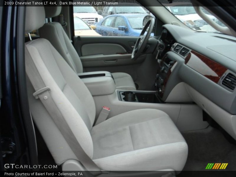 Dark Blue Metallic / Light Titanium 2009 Chevrolet Tahoe LT 4x4