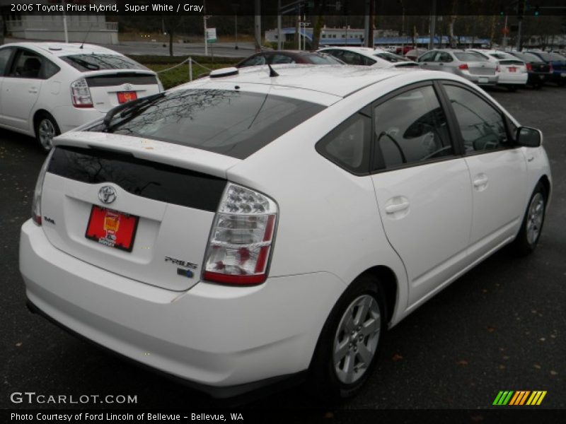 Super White / Gray 2006 Toyota Prius Hybrid