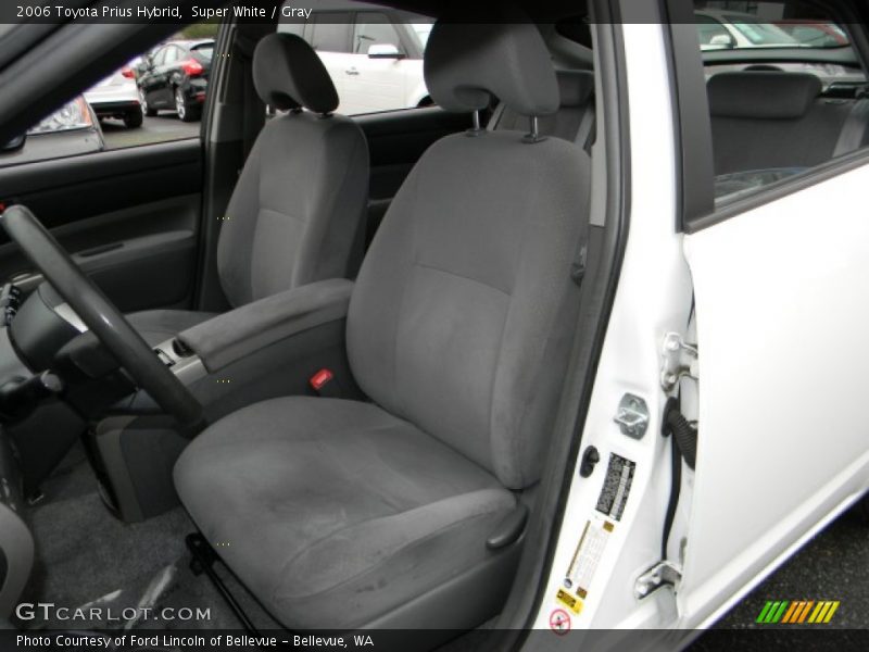 Super White / Gray 2006 Toyota Prius Hybrid