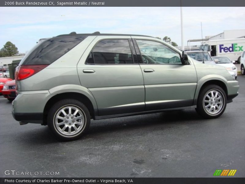  2006 Rendezvous CX Sagemist Metallic
