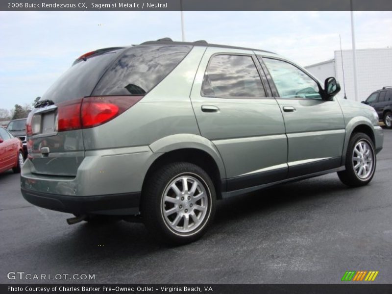 Sagemist Metallic / Neutral 2006 Buick Rendezvous CX