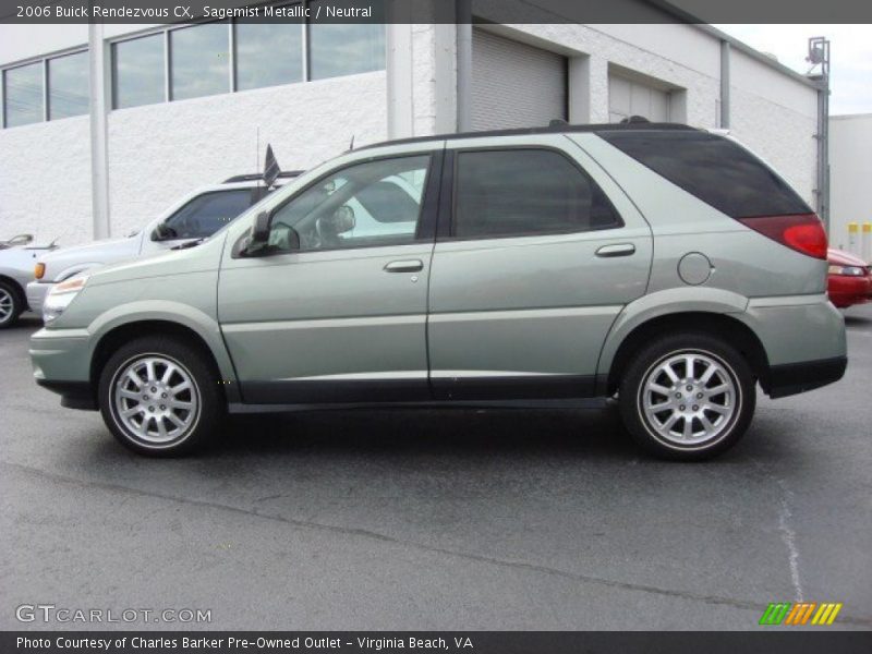  2006 Rendezvous CX Sagemist Metallic