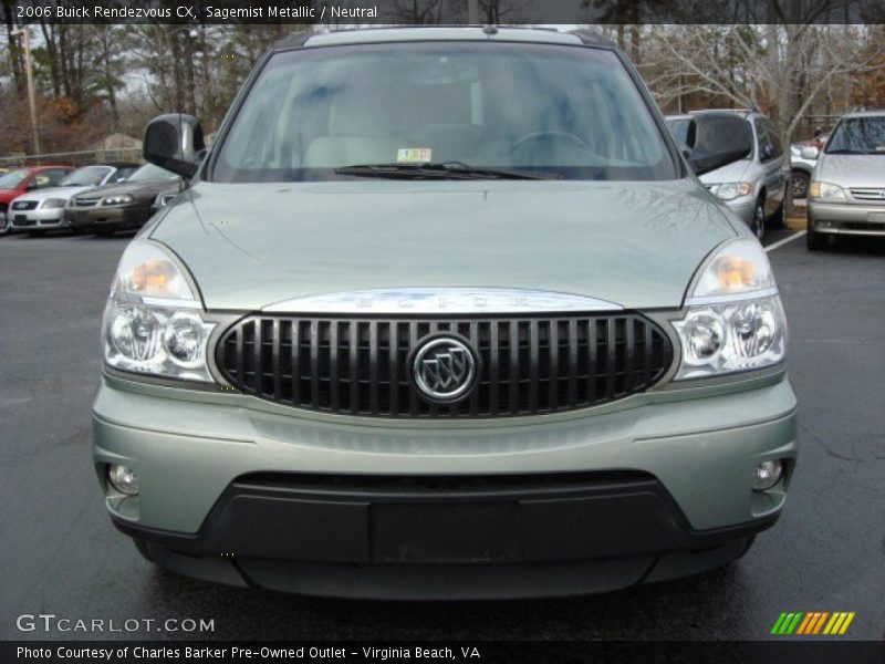 Sagemist Metallic / Neutral 2006 Buick Rendezvous CX