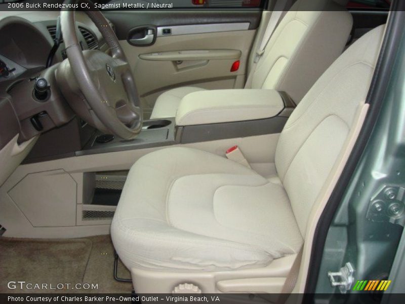 Sagemist Metallic / Neutral 2006 Buick Rendezvous CX
