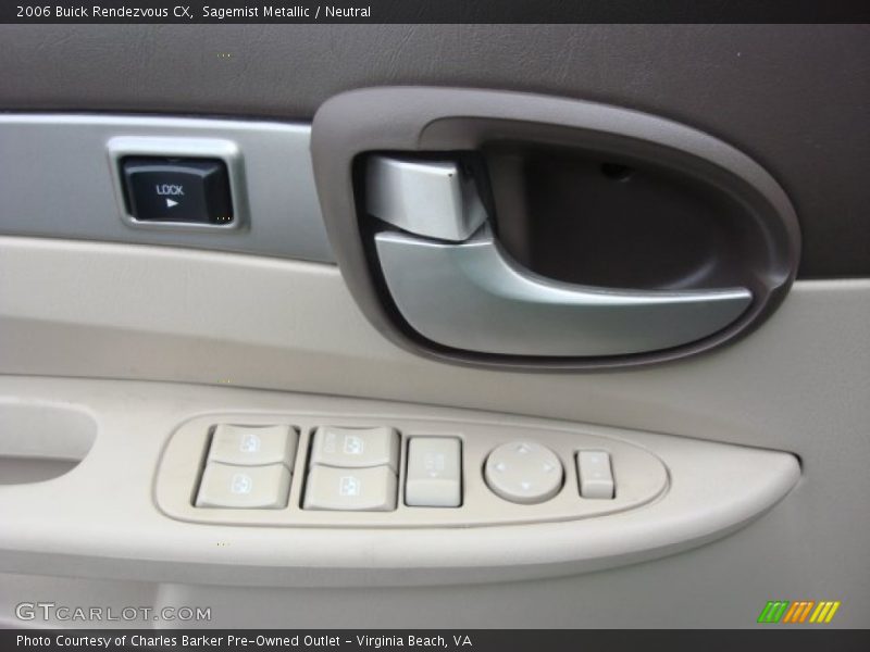 Sagemist Metallic / Neutral 2006 Buick Rendezvous CX