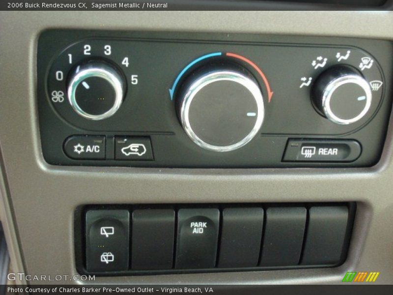 Sagemist Metallic / Neutral 2006 Buick Rendezvous CX