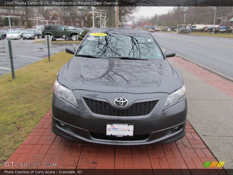 Magnetic Gray Metallic / Dark Charcoal 2008 Toyota Camry SE V6