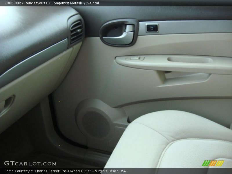 Sagemist Metallic / Neutral 2006 Buick Rendezvous CX