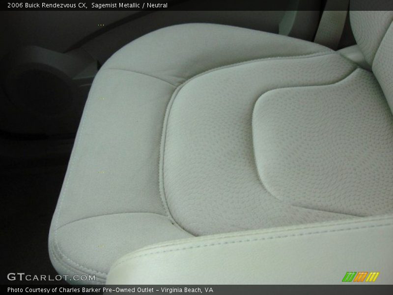 Sagemist Metallic / Neutral 2006 Buick Rendezvous CX