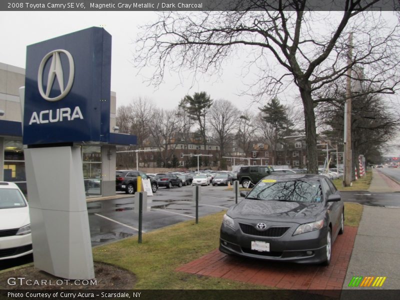 Magnetic Gray Metallic / Dark Charcoal 2008 Toyota Camry SE V6