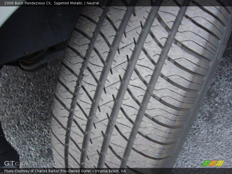 Sagemist Metallic / Neutral 2006 Buick Rendezvous CX