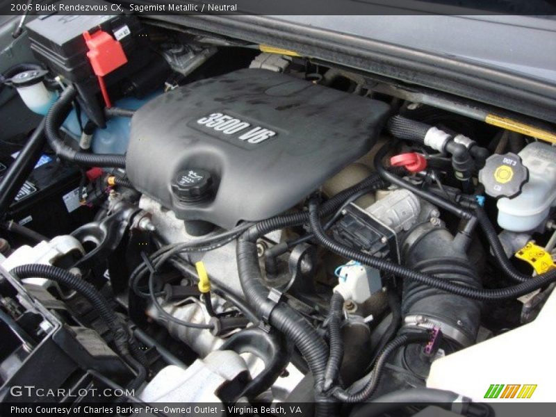  2006 Rendezvous CX Engine - 3.5 Liter OHV 12-Valve V6